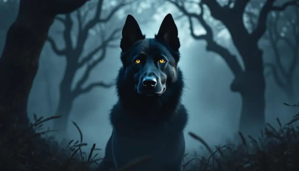 plongez dans l'intrigue captivante du mystère du chien noir, une histoire pleine de suspense où secrets, légendes et révélations se mêlent pour vous tenir en haleine jusqu'à la dernière page.