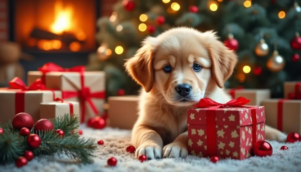 découvrez comment offrir un chiot pour noël, un cadeau rempli d'amour et de bonheur qui émerveillera votre famille et apportera de la joie pour les fêtes.
