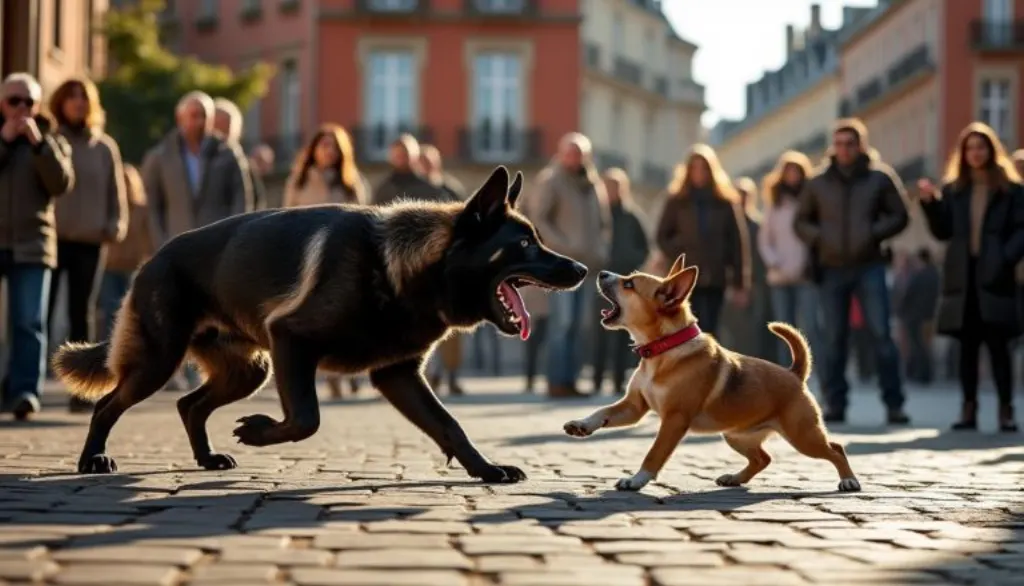 à amiens, une altercation dramatique sur la place gambetta a conduit à une attaque mortelle : le chien malinois d’un sdf a agressé le chien d'une passante, suscitant une vive émotion dans la ville.