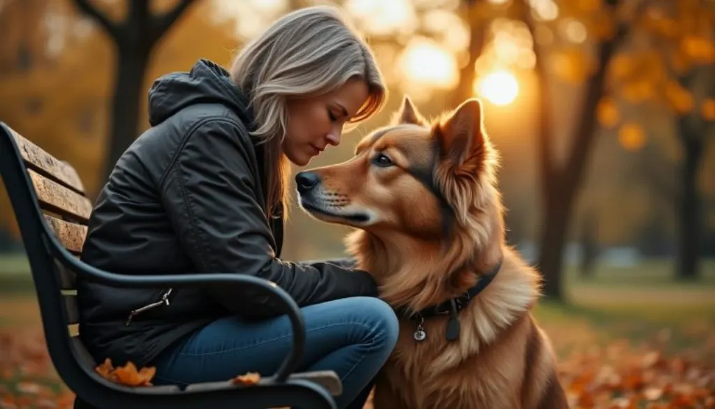 découvrez le lien profond entre un humain et son chien, et comment une angoisse intense face à la mort émerge lorsque leurs compagnons atteignent 4-5 ans.