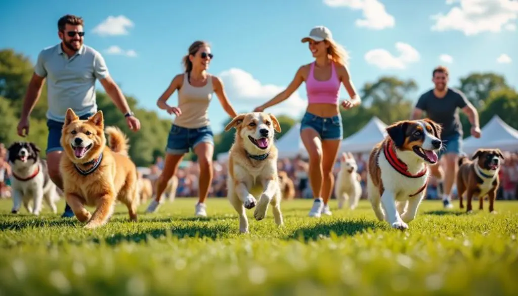 découvrez le concours spectaculaire de dog dancing à deux pas de nantes, où une trentaine de chiens et leurs propriétaires ont montré leurs talents et complicité unique.