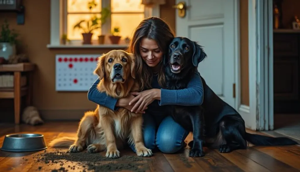 découvrez l'histoire émouvante d'une femme dont les chiens disparaissent pendant une semaine d'angoisse, avant de retrouver enfin leurs foyers en toute sécurité.