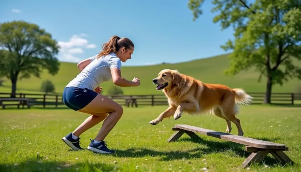 à saint-marcel-lès-annonay, renforcez la complicité avec votre chien grâce au dog cross, une activité sportive ludique et conviviale pour renforcer votre lien.