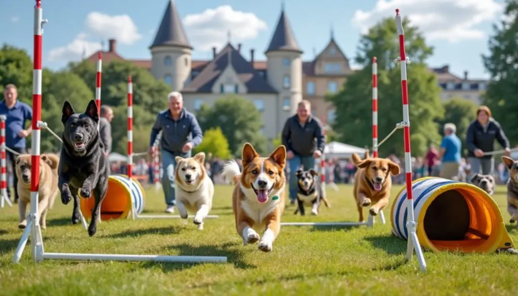 découvrez à besançon un concours d’agility captivant où chiens et maîtres fusionnent dans une harmonie parfaite pour relever des défis sportifs et renforcer leur complicité.