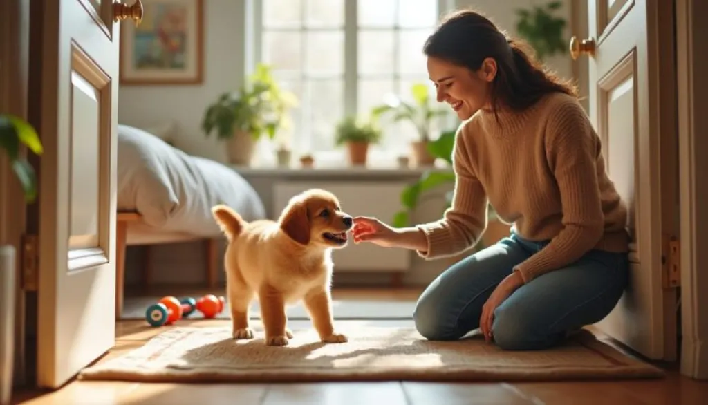 découvrez nos conseils d'éducation canine pour une arrivée réussie de votre chiot, basés sur les retours d'utilisateurs de la formation esprit canin.