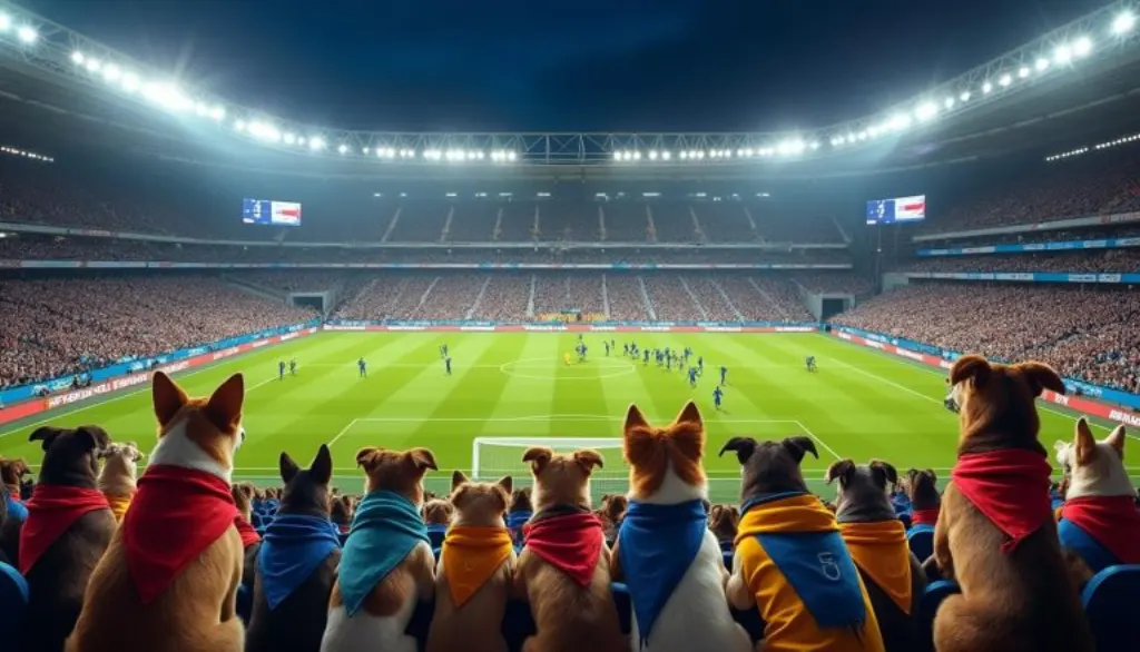 assistez à un événement unique en première ligue : 200 chiens en tribunes pour le « match de wouf » lors du playoff ol - fc nantes, une rencontre sportive pleine d'émotions et de surprises canines.
