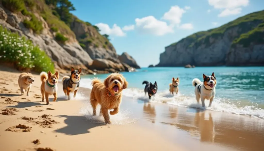 découvrez les plages bretonnes, un havre sécurisé dédié à la santé animale, désormais ouvert aux chiens pour des promenades en toute tranquillité.