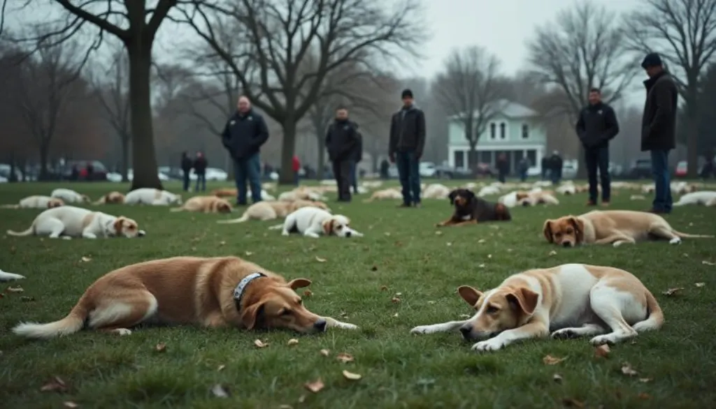 une tragédie bouleverse la parade canine : plusieurs chiens perdent la vie dans des circonstances mystérieuses, conduisant à l'annulation de cet événement solidaire très attendu.