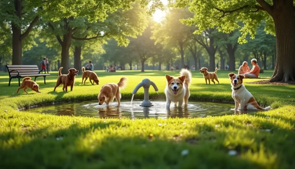 découvrez le parc de lagarde à balma, un véritable havre de fraîcheur et de bonheur estival où vos chiens peuvent s'amuser en toute liberté.