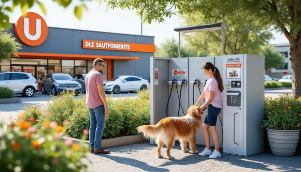 découvrez à carquefou un service innovant de lavage pour chiens en libre accès au super u, alliant praticité et bien-être pour votre compagnon à quatre pattes.