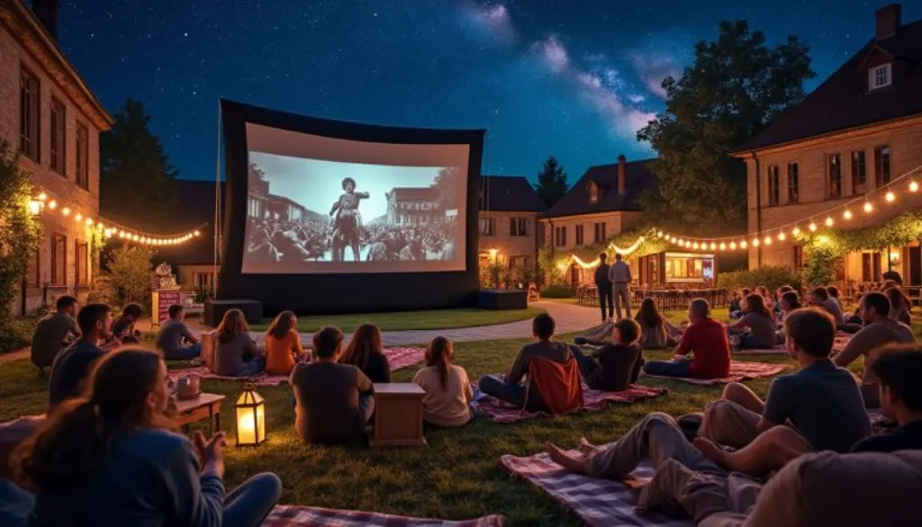 découvrez le cinéma en plein air à luzech, une expérience magique sous les étoiles qui revient en fanfare pour des soirées inoubliables de films et de convivialité.