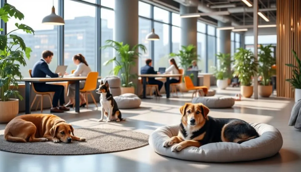 découvrez le premier espace « coworkdog » à saint-laurent, un lieu innovant où vous pouvez travailler confortablement aux côtés de votre chien, alliant productivité et bien-être animal.