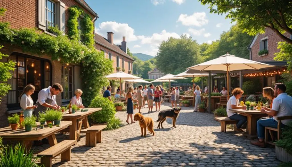 passez un week-end festif à pont-l'évêque avec un atelier d'herboristerie, un barbecue canin convivial et un dj set animé au restaurant pour une ambiance unique et chaleureuse.